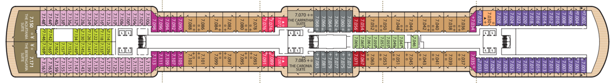 Deck 7 plan